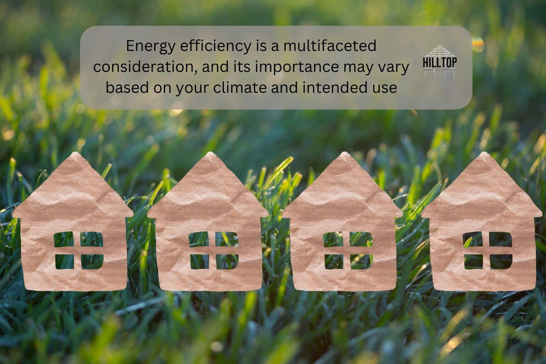 Energy efficiency is a multi-faceted concept that can be applied to various structures, including pole barns.